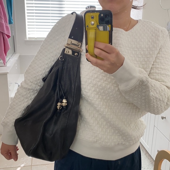 Marc by Marc jacobs perforated black leather hobo - Picture 12 of 12